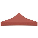 vidaXL Partytentdak Terracotta 3x3m - 40% Korting
