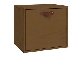 vidaXL Wandkast Grenenhout Honingbruin (40x30x35cm) - 46% Korting!