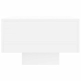 vidaXL Salontafel 100x49,5x31 cm Zwart Bewerkt Hout - 35% Korting!