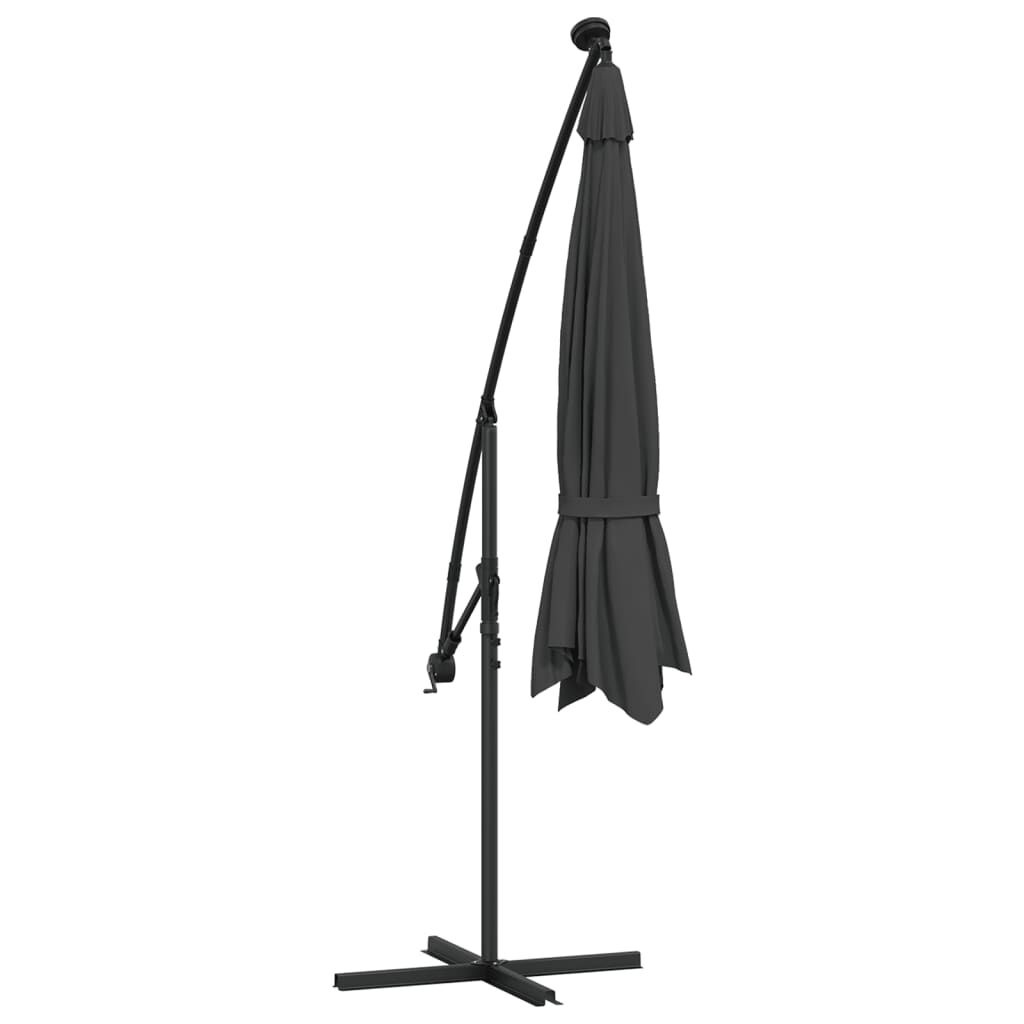 vidaXL Zweefparasol Antraciet 350cm - 52% Korting!