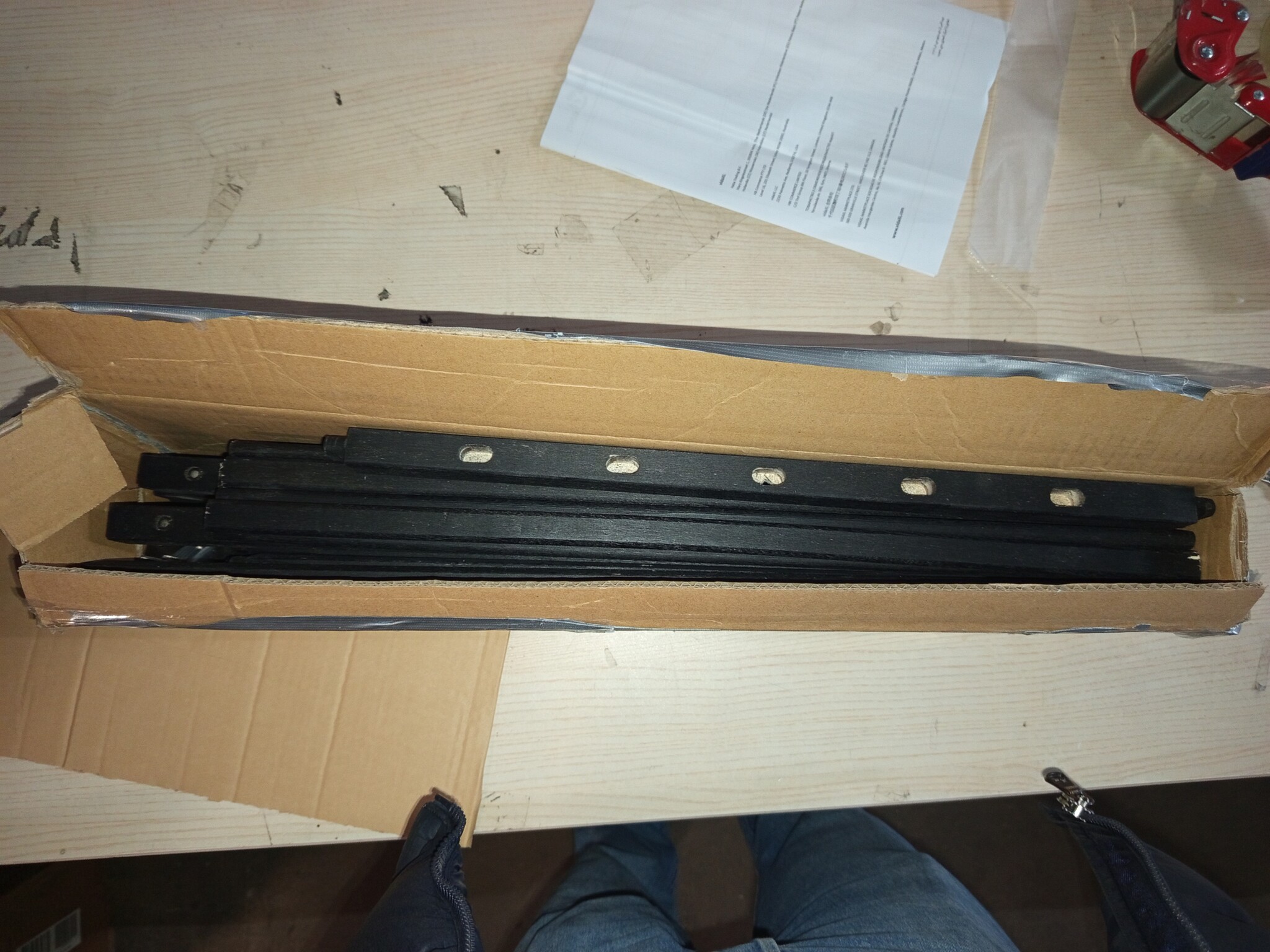 VidaXL Hondenhek 3 panelen 150cm Vurenhout Zwart - 55% Korting!