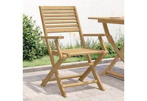 vidaXL Acaciahouten Tuinstoelen (2 st) - 40% Korting!