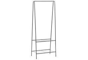 vidaXL Kledingrek Zwart - 35% Korting!