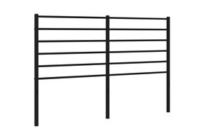 vidaXL Hoofdbord Metaal Zwart 120 cm - 65% Korting!