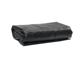 VidaXL Dekzeil 650 g/m² 5x8 m Zwart - 40% Korting!