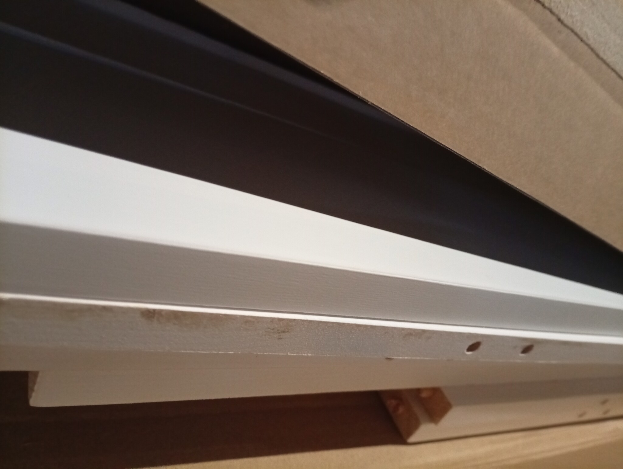 vidaXL Hoofdbord Grenenhout Wit - Nu met 55% Korting!