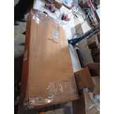 VidaXL Salontafel Roestvrij Staal/Glas - 59% Korting