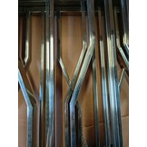 VidaXL Salontafel Roestvrij Staal/Glas - 59% Korting