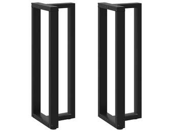 vidaXL Bartafelpoten T-vormig - Staal Zwart | 40% Korting!