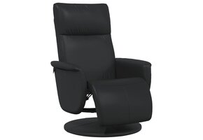 vidaXL Fauteuil Kunstleer Zwart - 68% Korting!