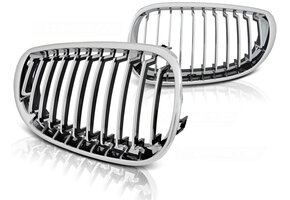 Grill BMW E60/E61 (03-10) CHROOM - 68% Korting