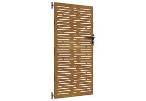 vidaXL Poort Cortenstaal 85x200 cm | Nu 51% Korting!