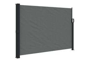 vidaXL Windscherm Uittrekbaar 140x600 cm Antraciet - 67% Korting!