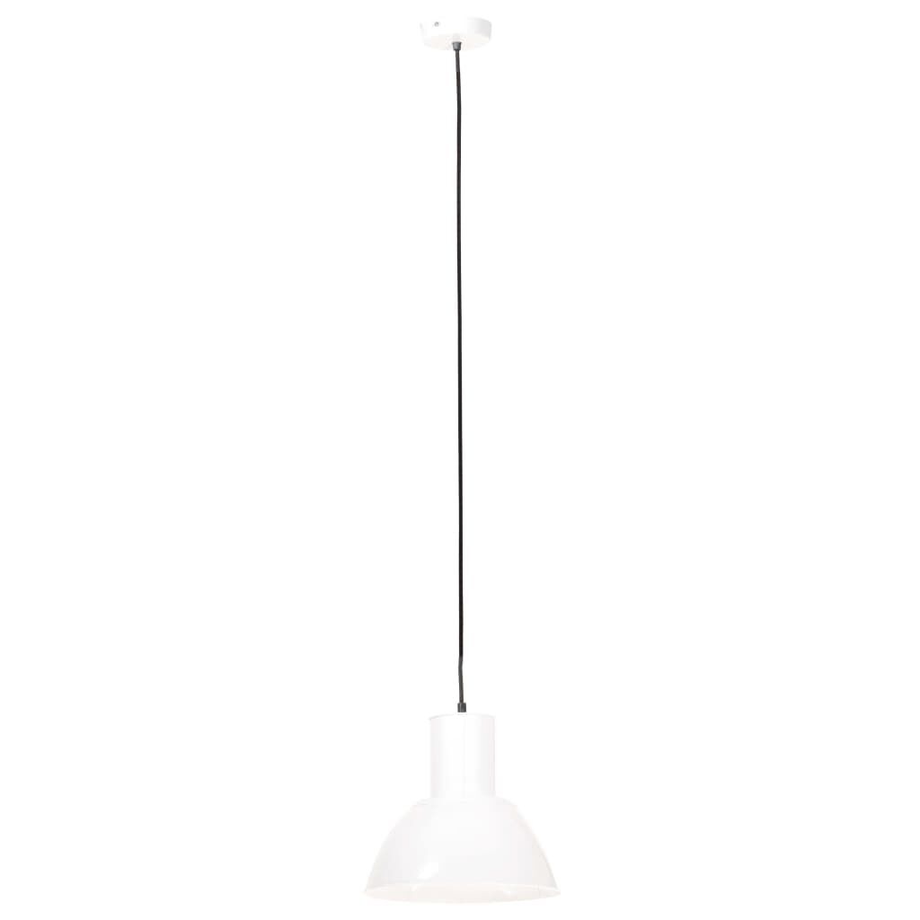 vidaXL Hanglamp Rond 25W E27 Wit - Nu 73% Korting!