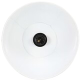 vidaXL Hanglamp Rond 25W E27 Wit - Nu 73% Korting!