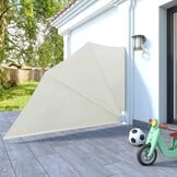 vidaXL Balkonscherm 160x240 cm Crème - 57% Korting!