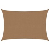 vidaXL Zonnezeil 160 g/m² 3x4m Taupe - 65% Korting!