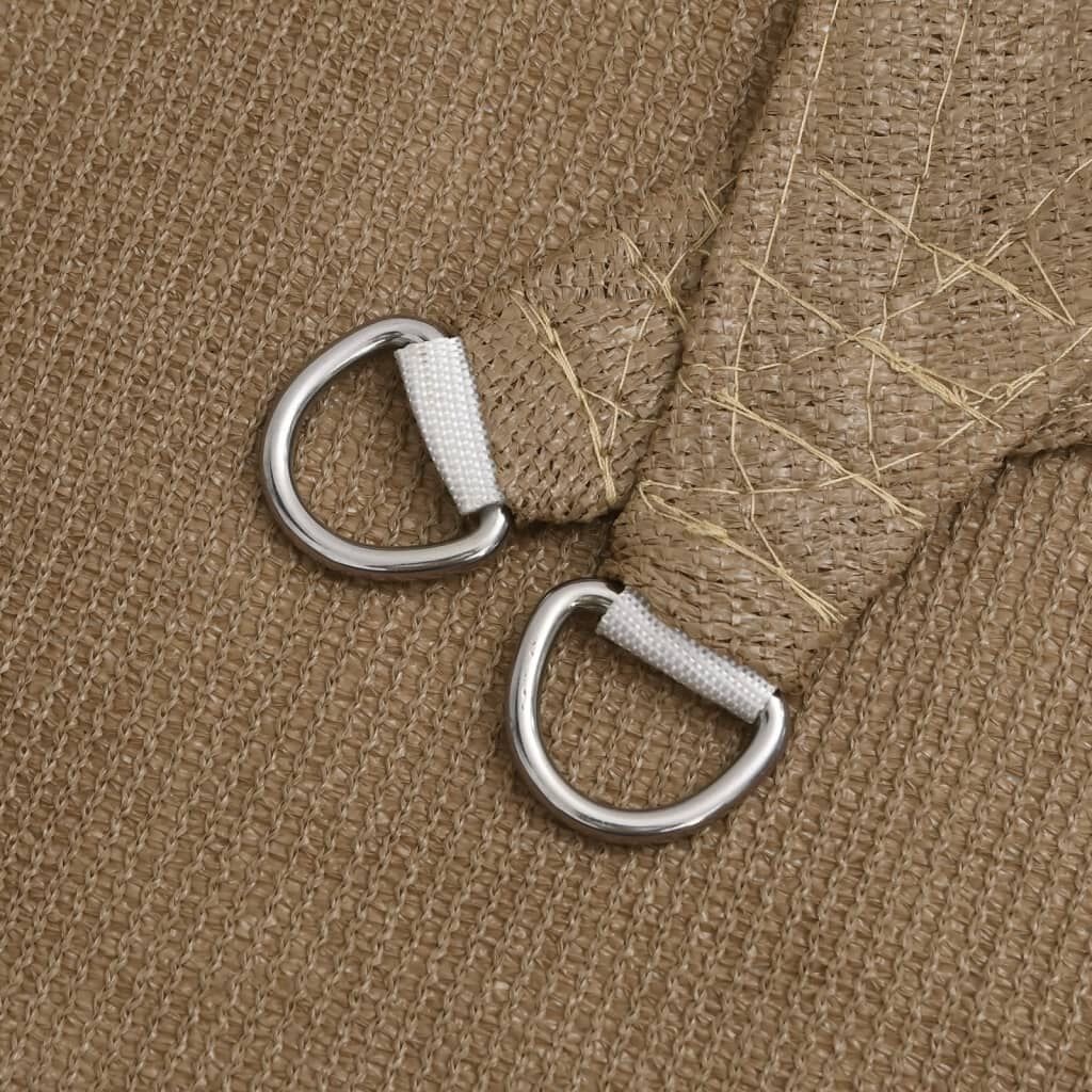vidaXL Zonnezeil 160 g/m² 3x4m Taupe - 65% Korting!