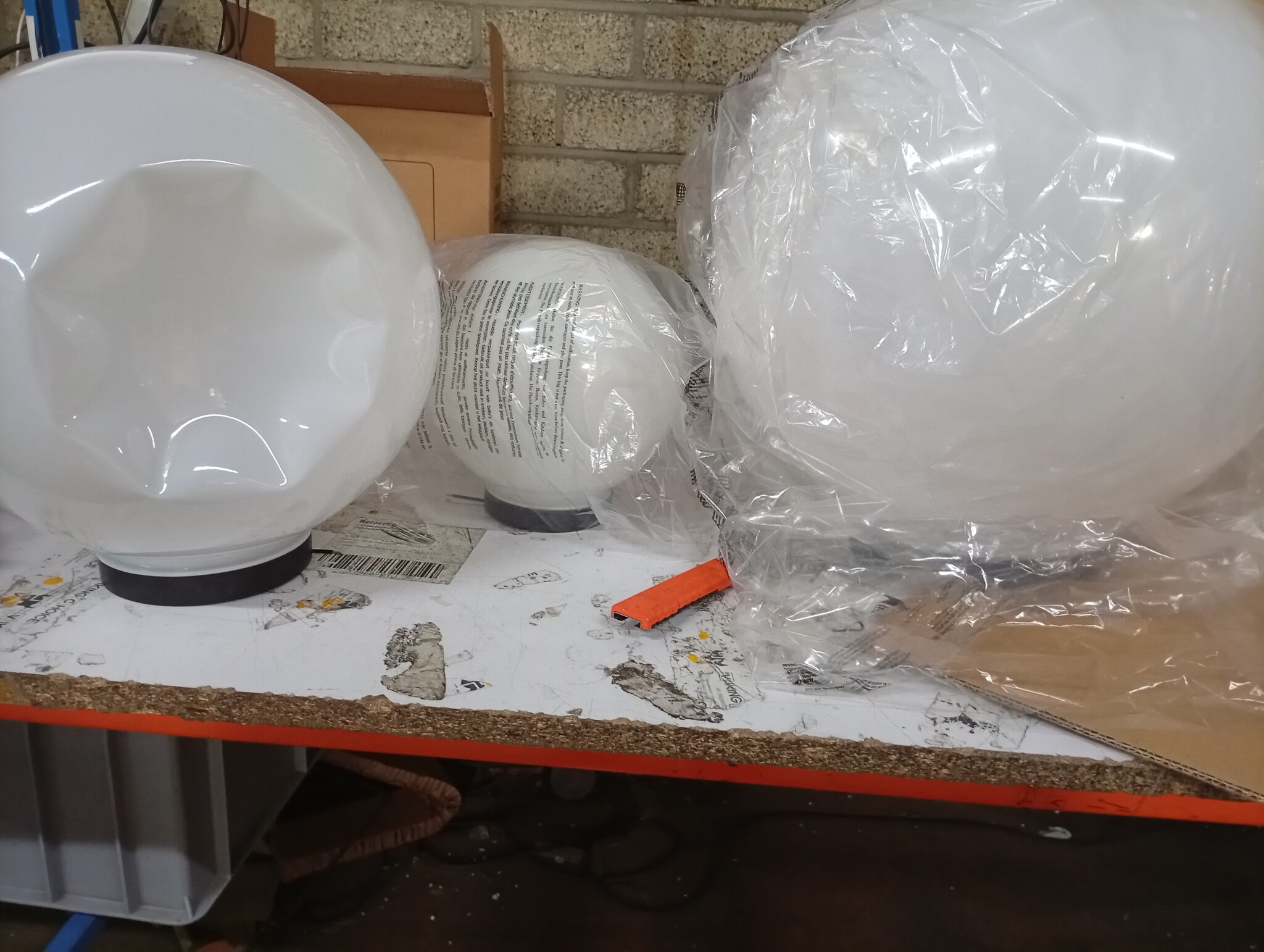 vidaXL LED-bollampen set - 71% korting! (3 stuks, 20/30/40 cm)