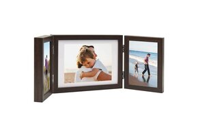 vidaXL Fotolijst Drieluik Donkerbruin - 53% Korting