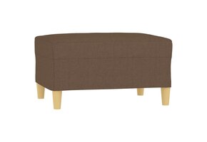 vidaXL Voetenbank Bruin 70x55x41 cm - 40% Korting