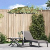 vidaXL Strandparasol Groen - 65% Korting! 206x206x212 cm