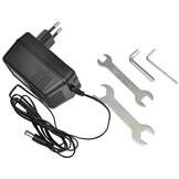 vidaXL Step elektrisch met zitje 120 W rood