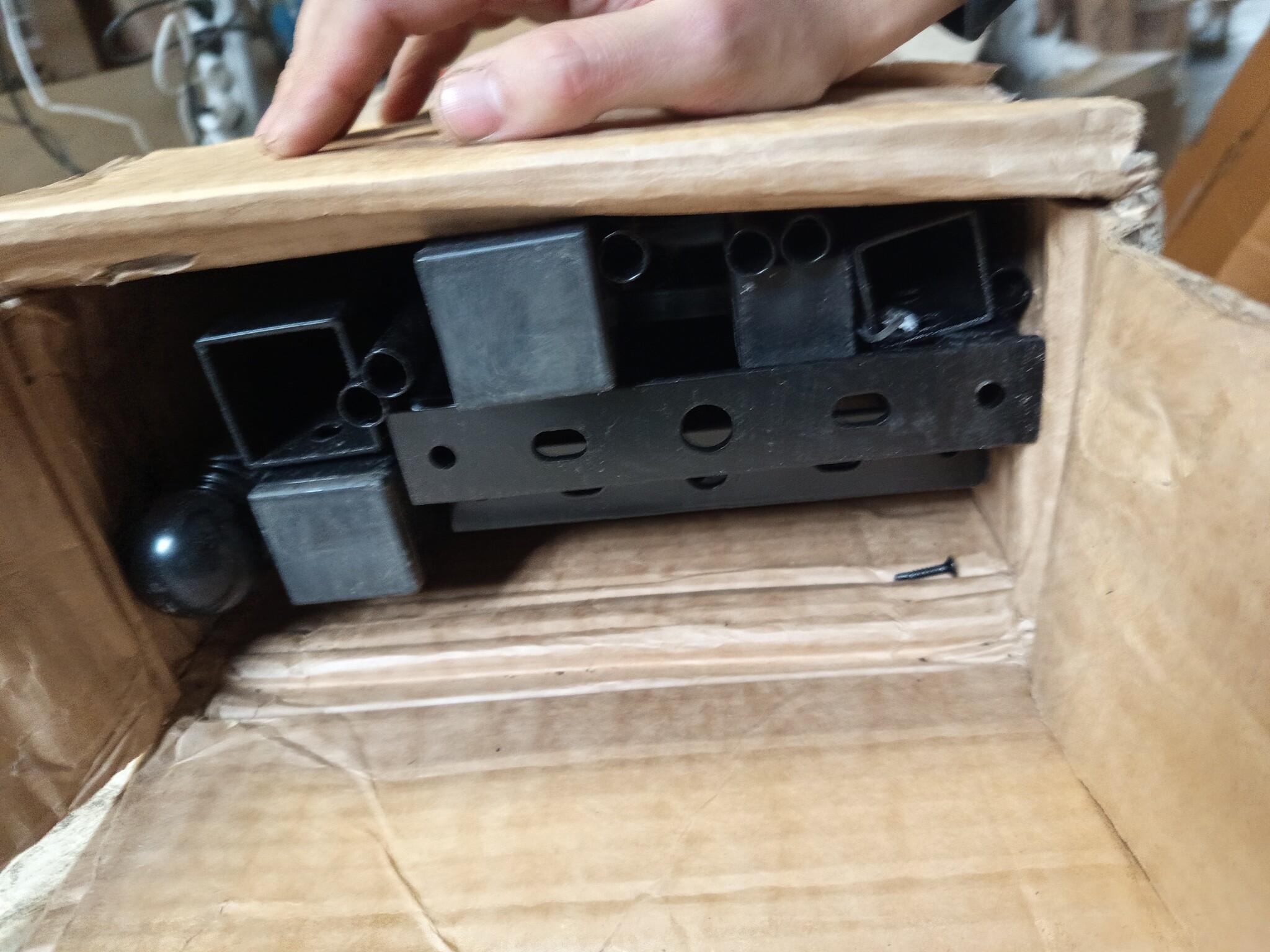 vidaXL Poort Staal Zwart 100x200cm - 55% Korting