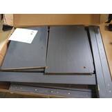 vidaXL Salontafel Grenenhout Grijs - 55% Korting!