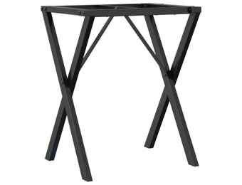 vidaXL Eettafelpoten X-frame Gietijzer - 78% Korting!