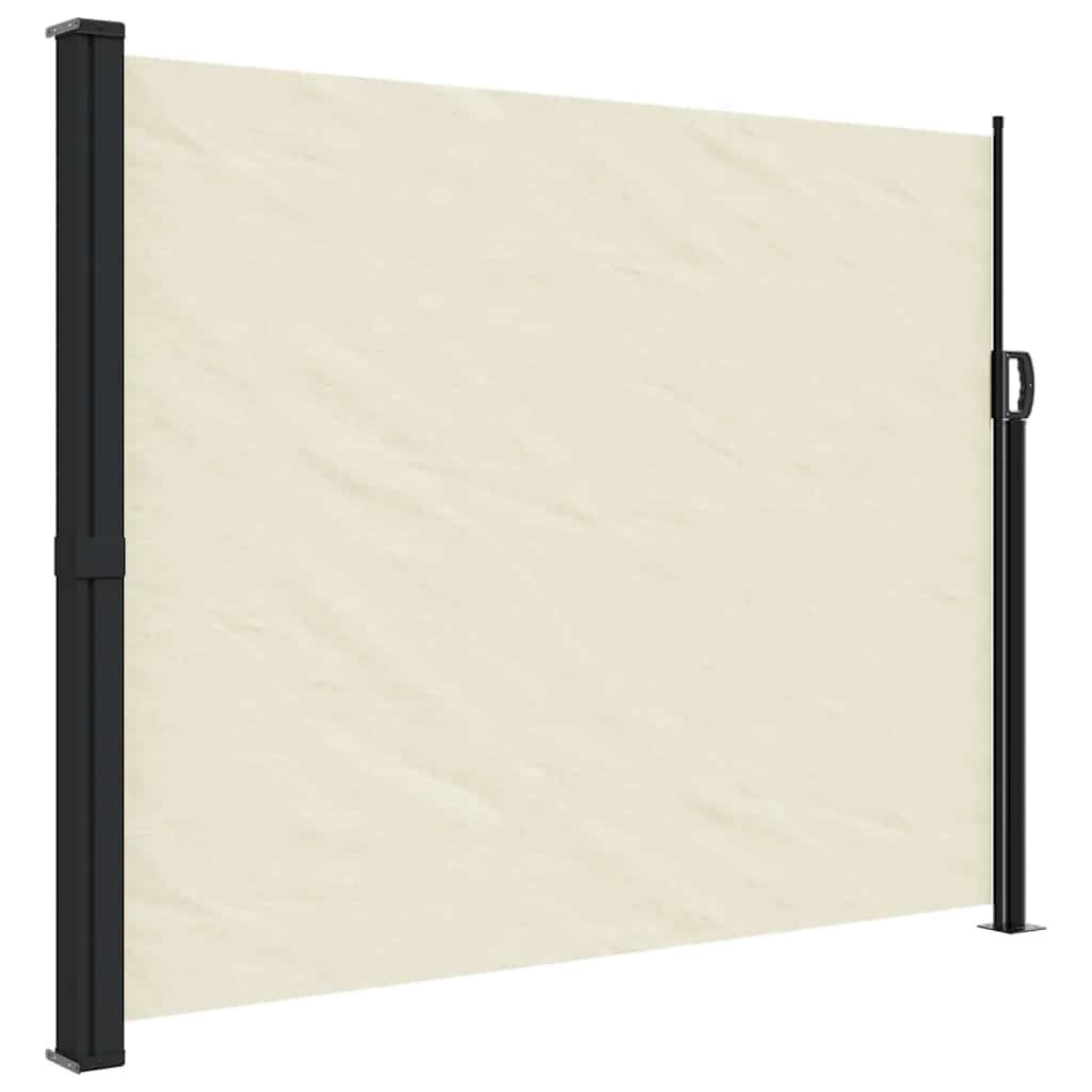 vidaXL Windscherm Uittrekbaar 160x600cm Crème | 61% Korting