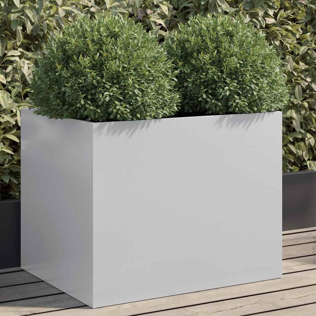 vidaXL Plantenbak 62x47x46 cm Gegalvaniseerd Staal - 55% Korting!