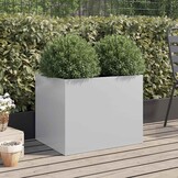 vidaXL Plantenbak 62x47x46 cm Gegalvaniseerd Staal - 55% Korting!