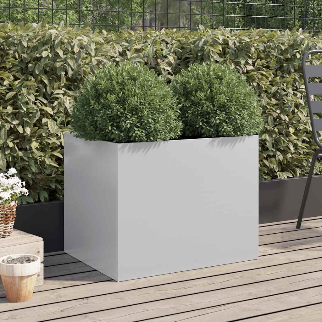 vidaXL Plantenbak 62x47x46 cm Gegalvaniseerd Staal - 55% Korting!