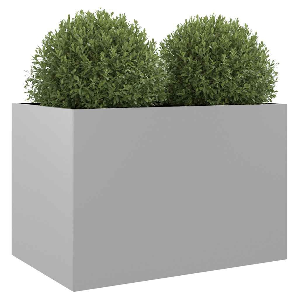 vidaXL Plantenbak 62x47x46 cm Gegalvaniseerd Staal - 55% Korting!