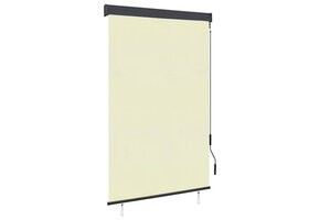 VidaXL Rolgordijn voor buiten 120x250 cm crème - 46% Korting