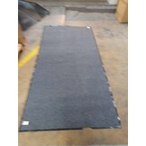 XXL Deurmat Grijs Geribbeld 240x120 cm - Nu 50% Korting!