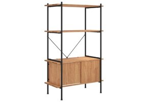 vidaXL Opbergrek 4-laags met kast - 80x40x130cm - 55% Korting!