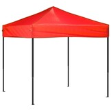 VidaXL Partytent Inklapbaar 2x2m Rood - 40% Korting