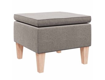 vidaXL Kruk Taupe - 35% Korting