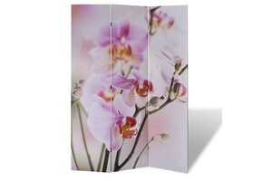 vidaXL Kamerscherm Bloemenprint - 51% Korting