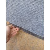 Deurmat XXL Grijs Geribbeld (240x120cm) - 50% Korting!