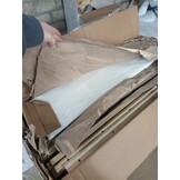 vidaXL Bedframe Kunstleer Wit 160x200 cm | 55% Korting