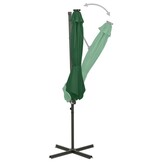 vidaXL Zweefparasol 300cm Groen - 40% Korting!