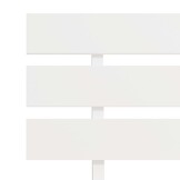 vidaXL Bedframe Grenenhout Wit (160x200cm) - 40% Korting