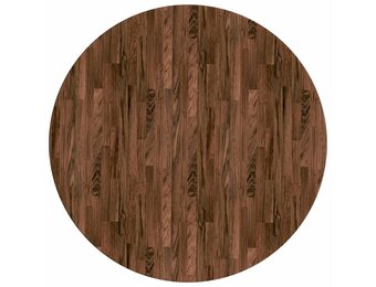 vidaXL Tafelblad Massief Eikenhout Lichtbruin Ø 60cm - 40% Korting!