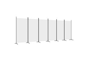 vidaXL Kamerscherm Wit (6 panelen) - 55% Korting!