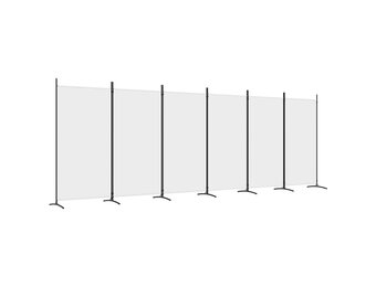 vidaXL Kamerscherm Wit (6 panelen) - 55% Korting!