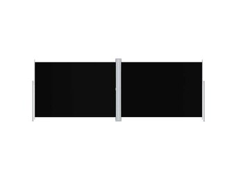 vidaXL Uittrekbaar Windscherm 220x600 cm Zwart - 40% Korting!