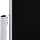 vidaXL Uittrekbaar Windscherm 220x600 cm Zwart - 40% Korting!